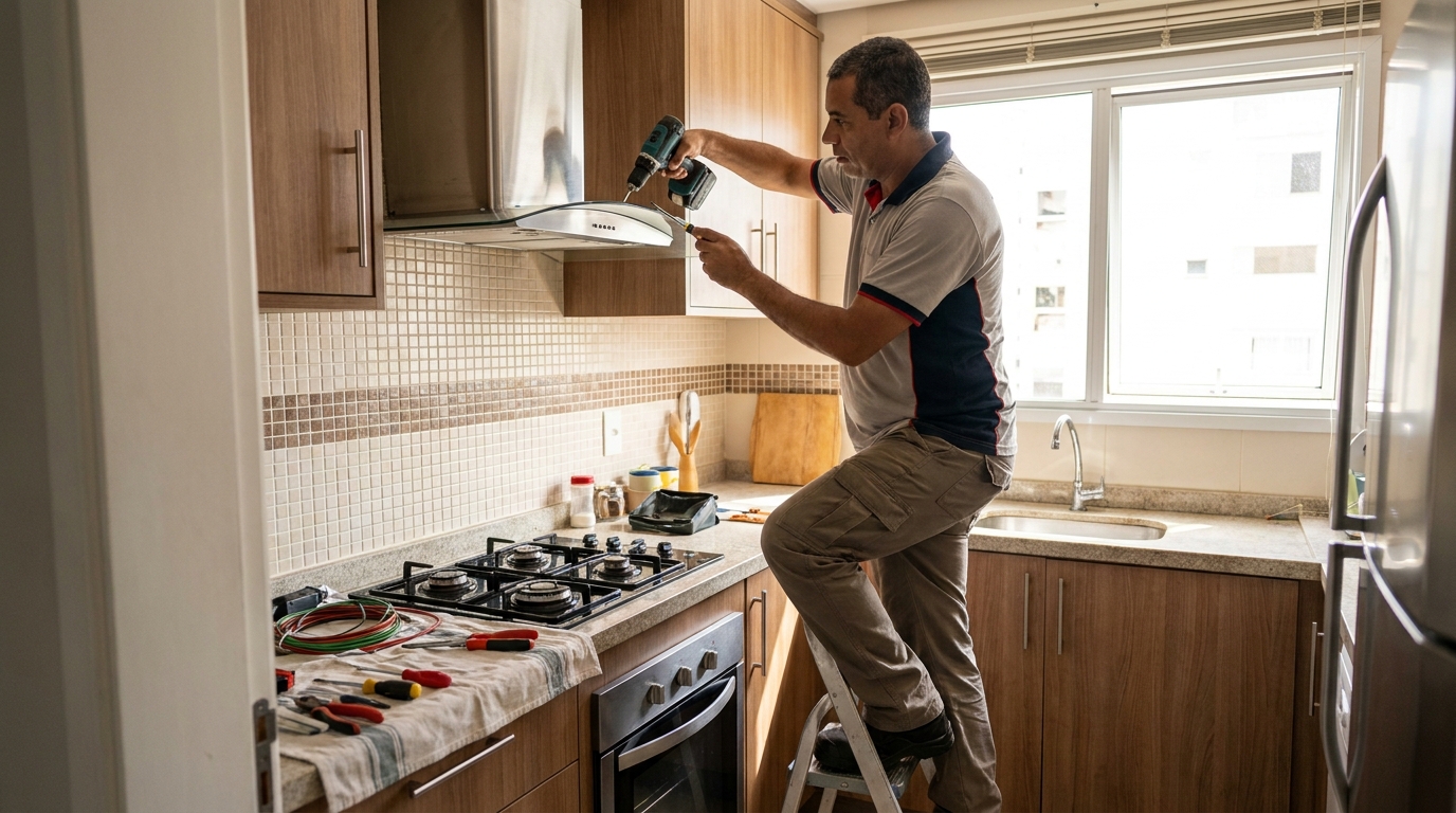 Instalação de Exaustor em João Pessoa‑PB
