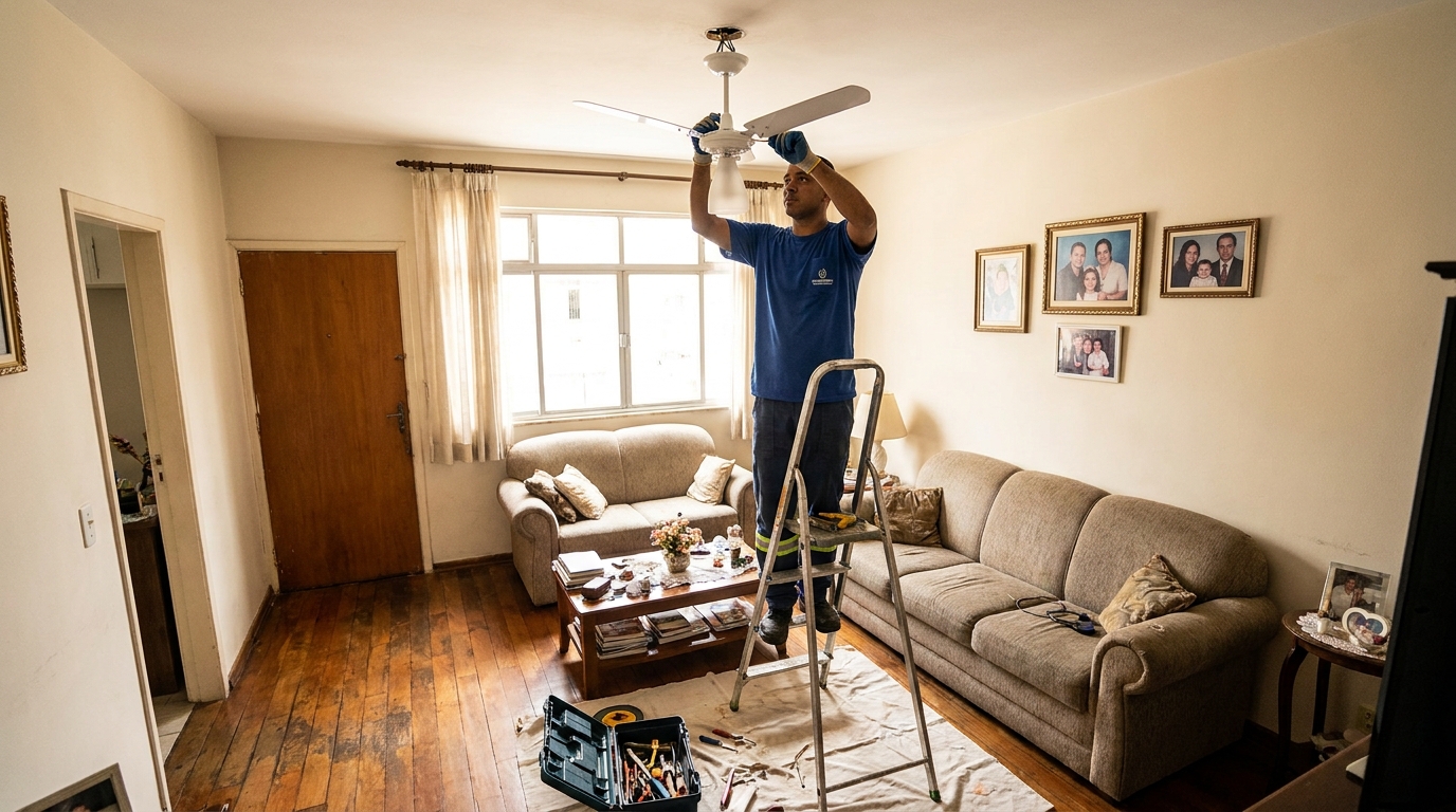 Substituição de Ventilador em João Pessoa‑PB